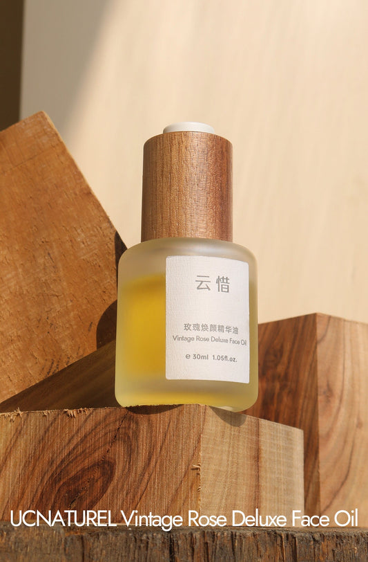 UCNATUREL Vintage Rose Deluxe Face Oil: A Decade-Long Favorite for Dry & Dull Skin