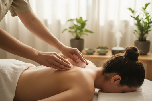 Back Gua Sha for Neck; Shoulder Relief