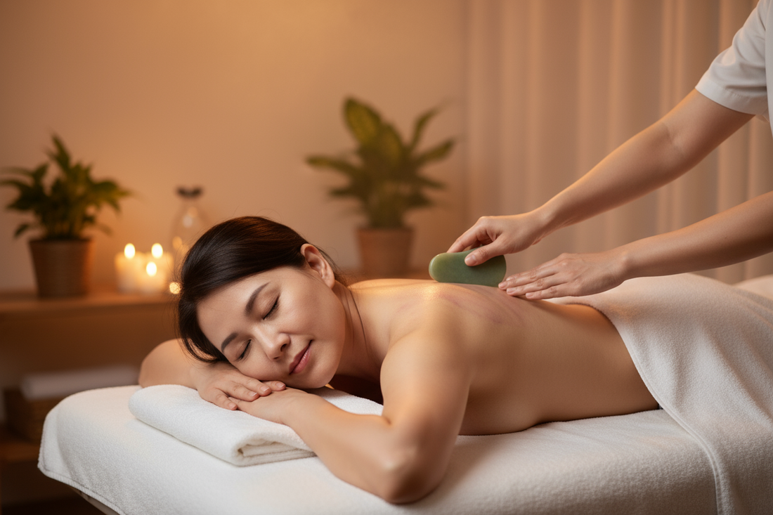 The Art of Gua Sha Facial Massage + The Skincare Secret of Vintage Rose Deluxe Face Oil