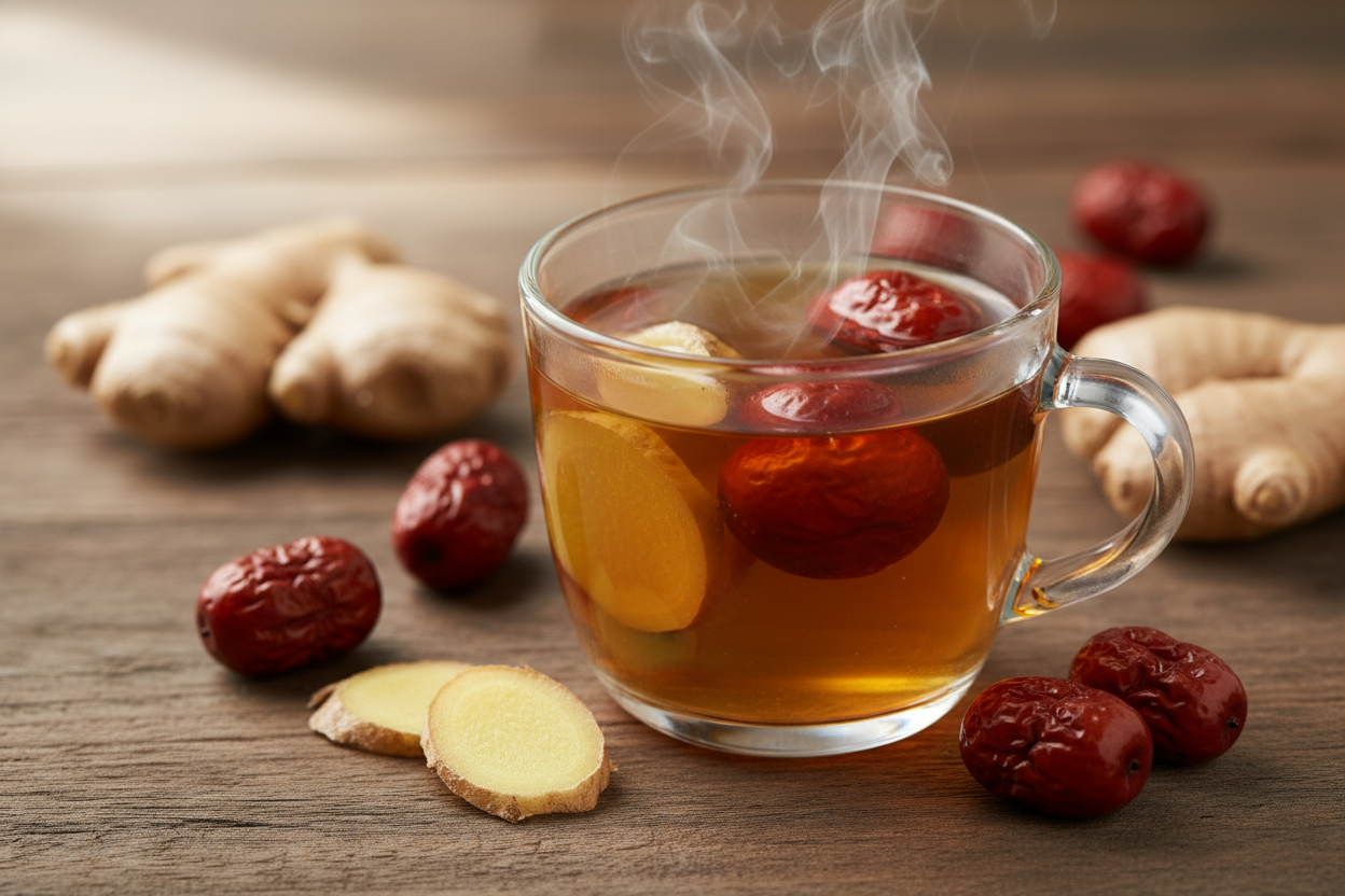 Gua Sha + Red Date Ginger Tea: A Cozy Winter Ritual for Glowing Skin a ...