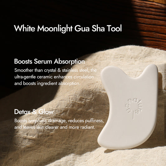 Premium Porcelain Facial Gua Sha Massage Tool
