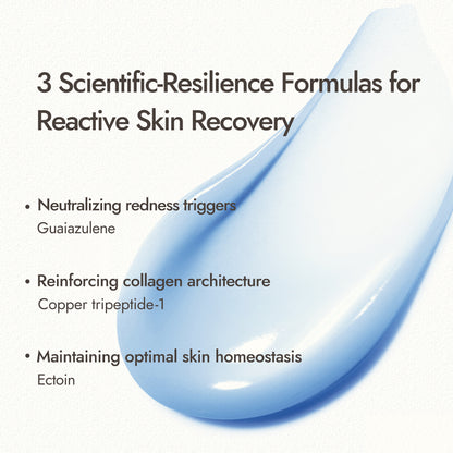 Blue Relieved Moisturizing Cream Guaiazulene & Copper Peptide