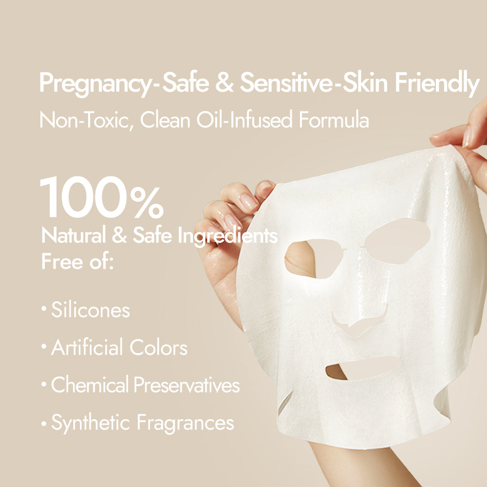 Luminous Dewy Skin Facial Mask Cactus Seed & Jasmine for Anti-aging & Brightening